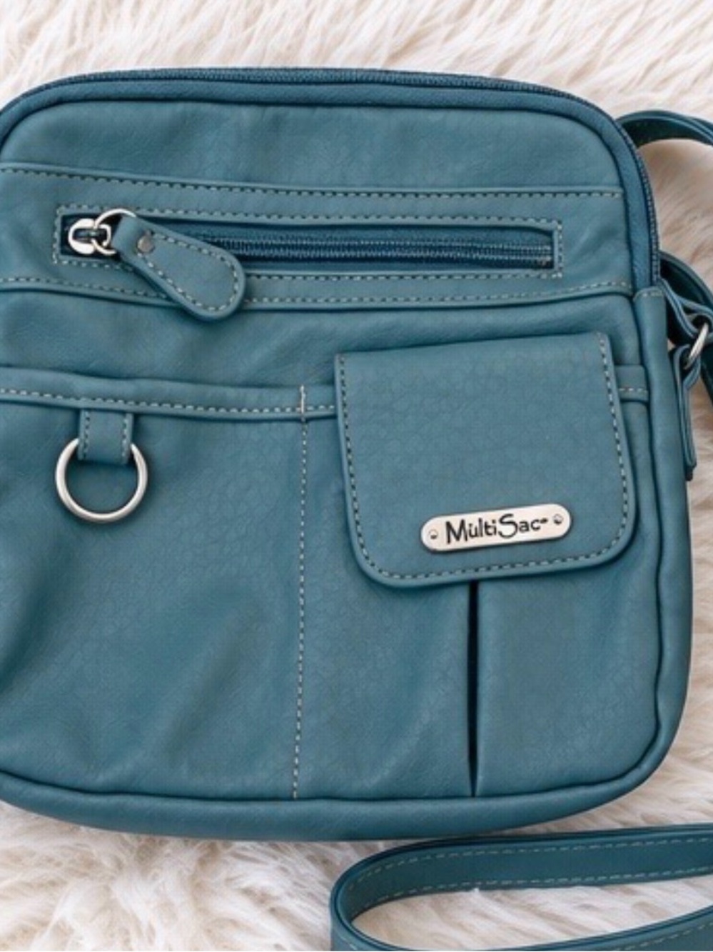 MultiSac Teal Crossbody Bag for Women